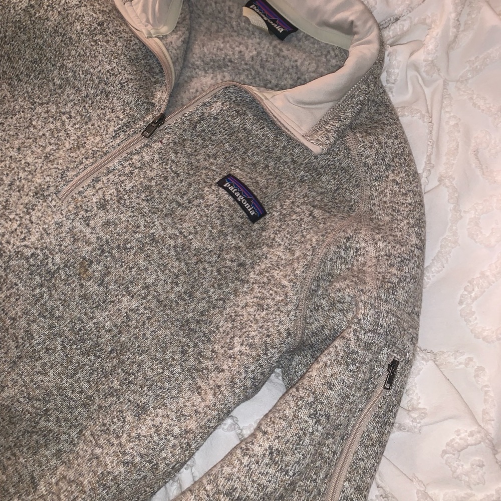 women’s L patagonia fleece pullover - Picture 2 of 4